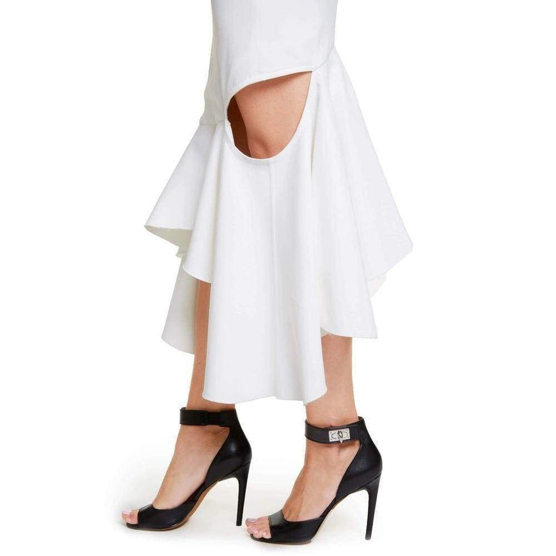 Cutout Stretch Cady Tank Dress