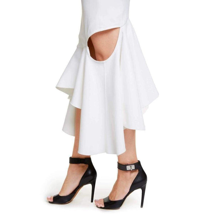 Cutout Stretch Cady Tank Dress
