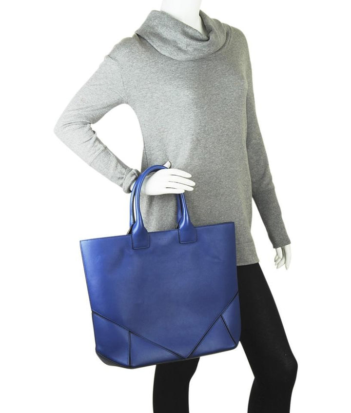 Givenchy Medium Easy Blue Leather Tote