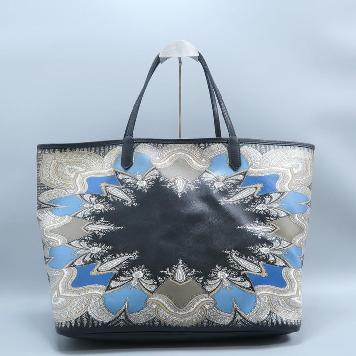 Givenchy Paisley Antigona Leather Black&multicolor Calfskin Tote