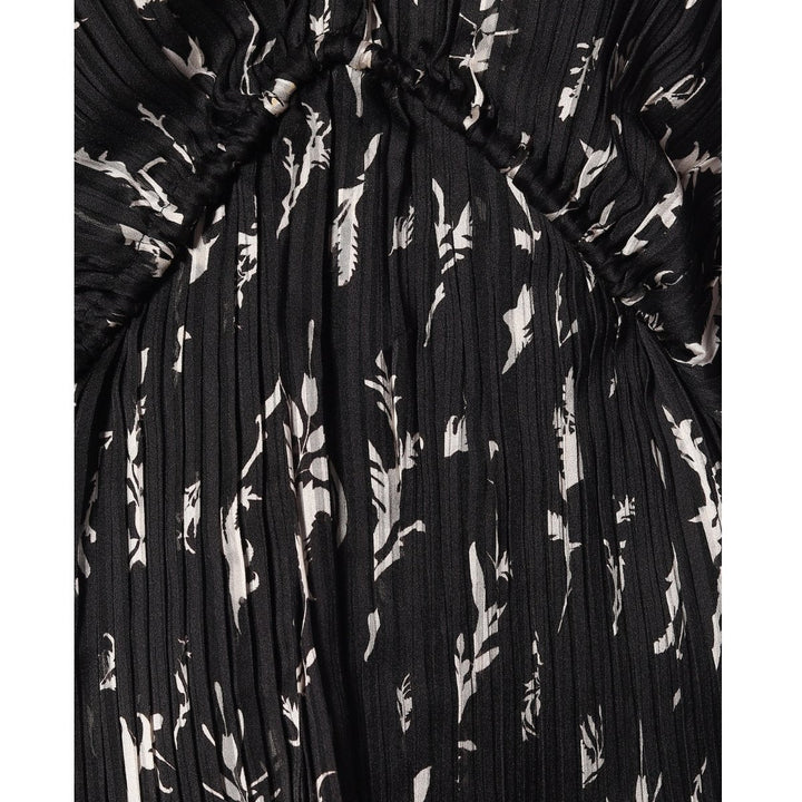 Pleated Maxi Dress