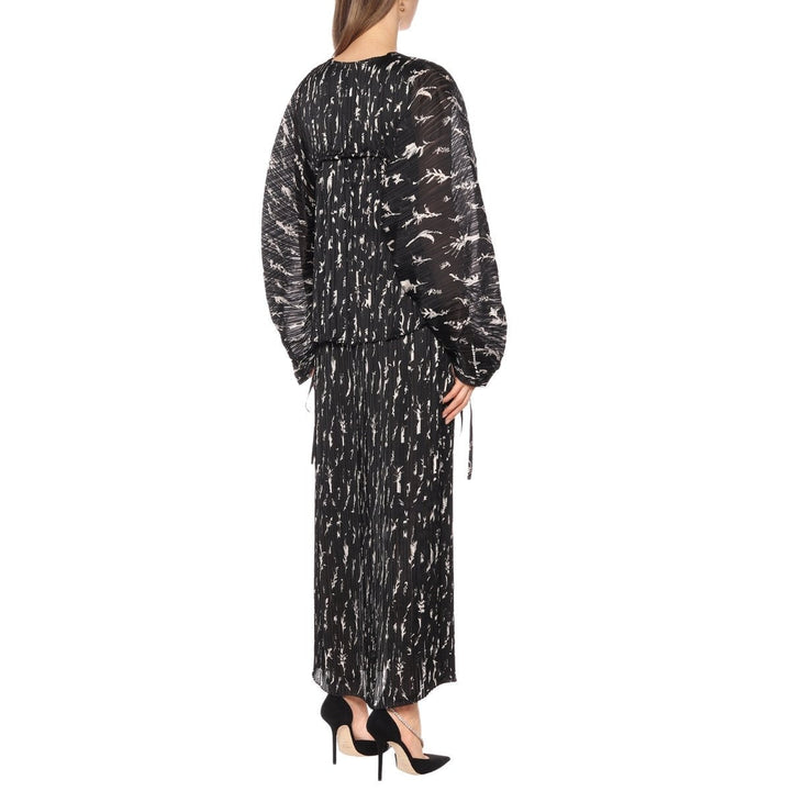 Pleated Maxi Dress