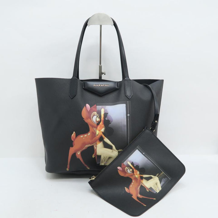 Givenchy Podium Antigona Black Calfskin Leather Tote