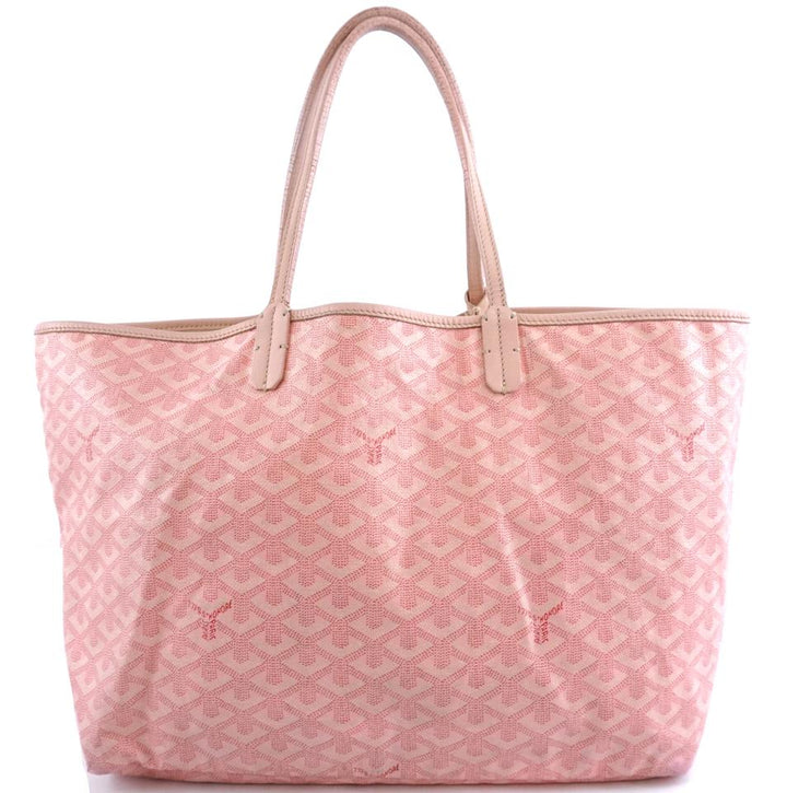 Goyard with Pochette St Saint Louis Pm Tote Work Pink Goyardine Rare Limited Edition Japan Boutique Opening Exclusive Coated Canvas and Leather Shoulder Bag