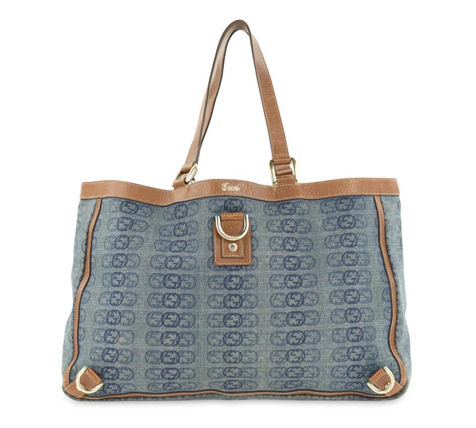 G*G Abbey Gg Blue Denim Tote