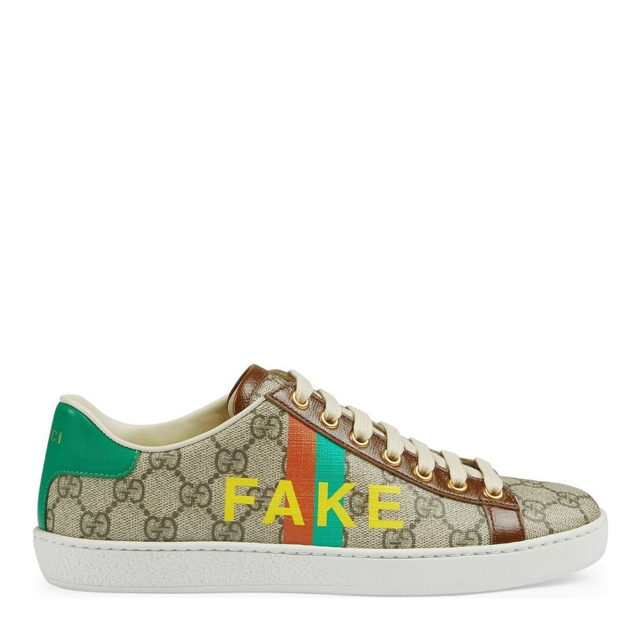 Gucci-Ace Fake/Not GG Supreme Sneaker - Runway Catalog