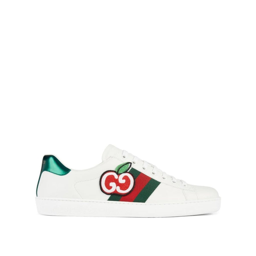 Gucci-Ace Sneaker With GG Apple - Runway Catalog