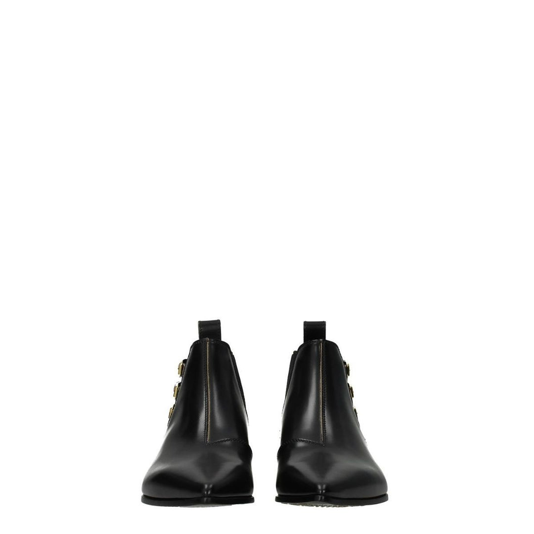 Ankle Leather Boots