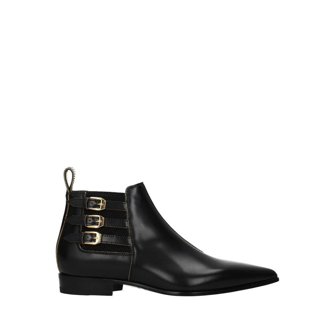 Gucci-Ankle Leather Boots - Runway Catalog