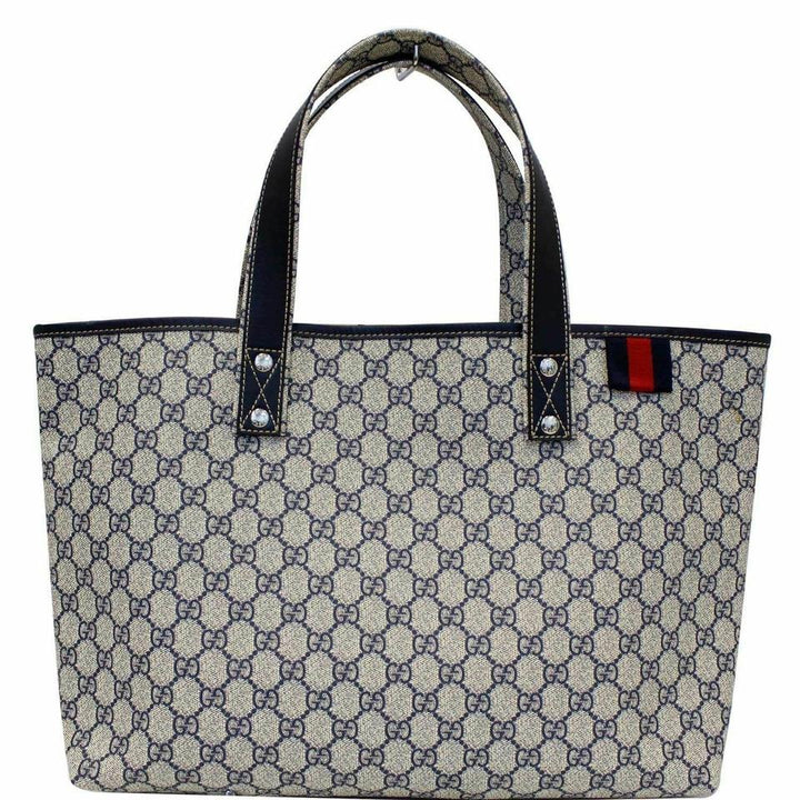 G*G Bag 211134 Blue Gg Supreme Canvas Tote