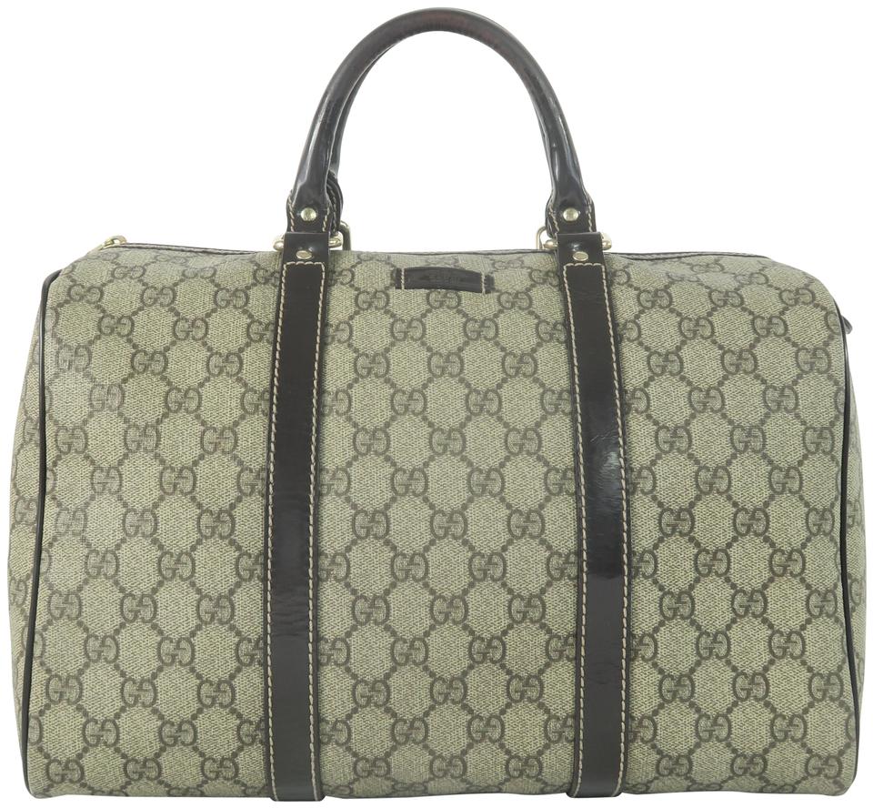 G*G Bag Boston Brown Gg Supreme Canvas Tote