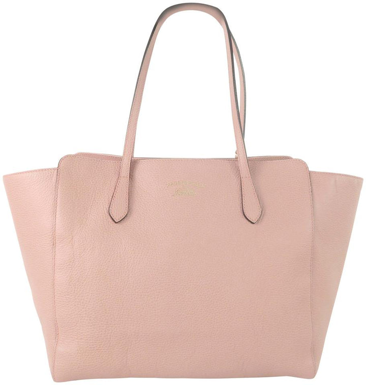 G*G Bag Swing Medium Pink Calfskin Tote