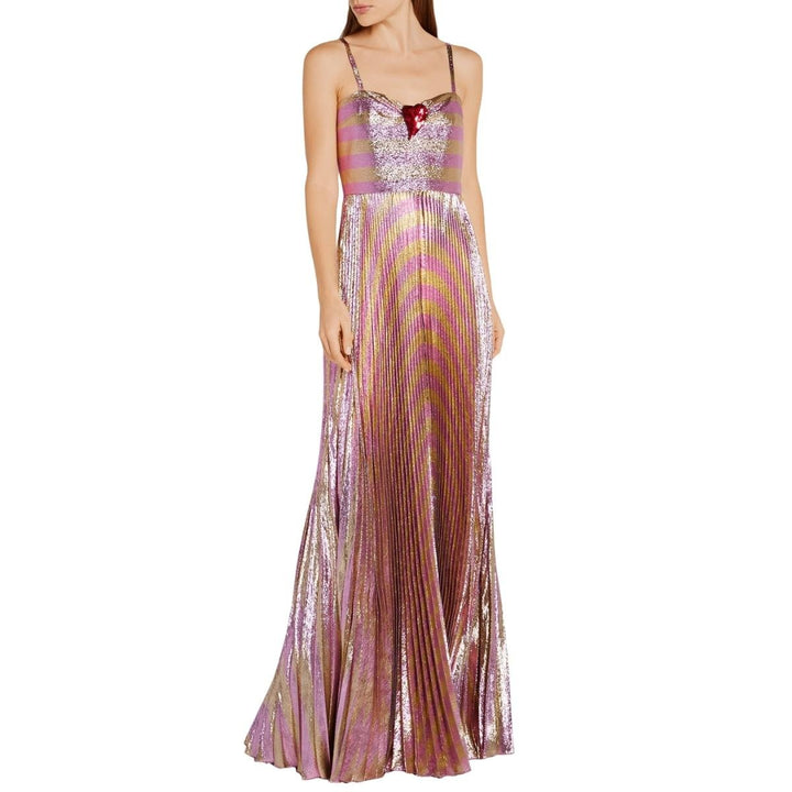Baiadera Striped Lurex Gown