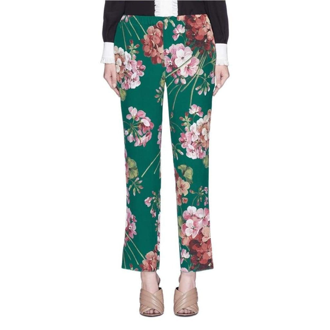 Blooms Print Pyjama Silk Pants
