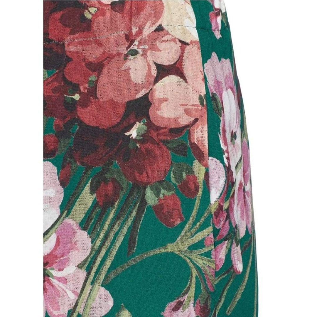 Blooms Print Pyjama Silk Pants