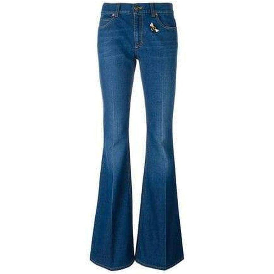Bee & Butterfly Patches Jeans