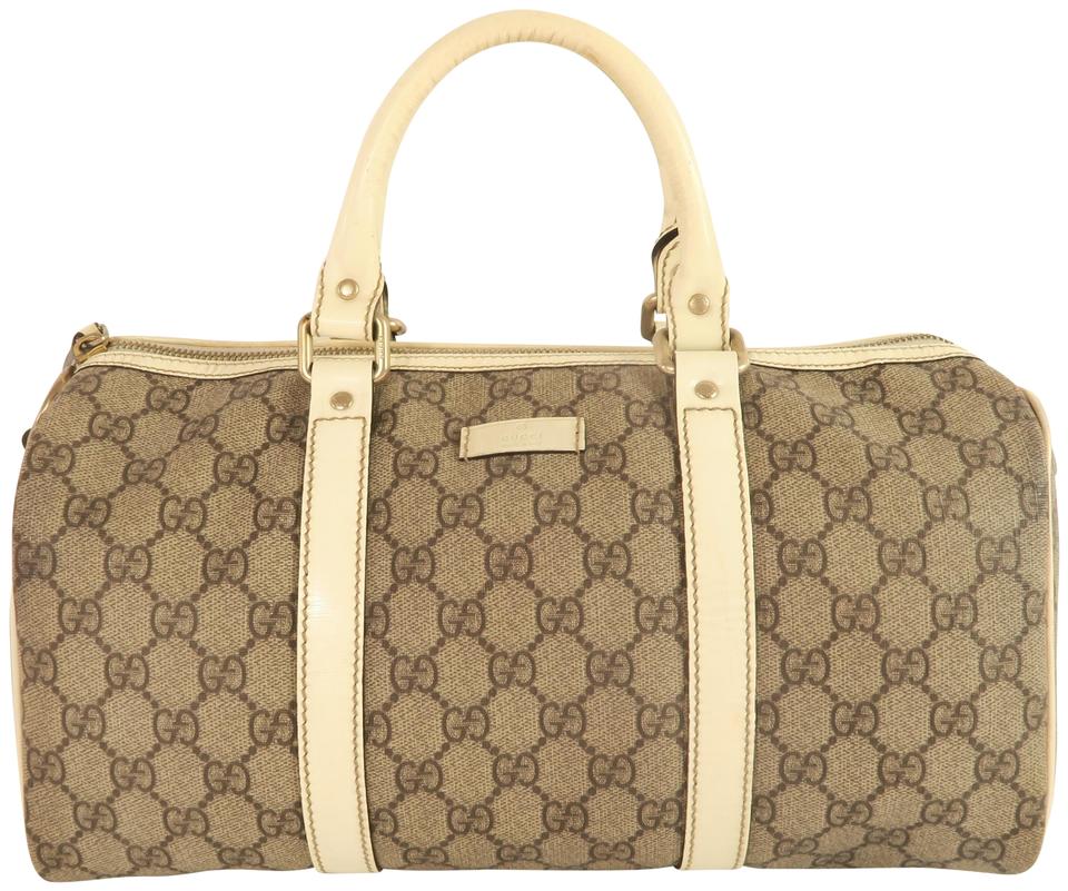 G*G Boston Brown Canvas Tote