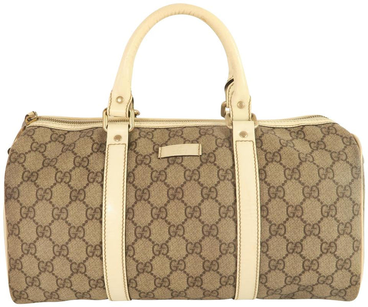 G*G Boston Brown Canvas Tote
