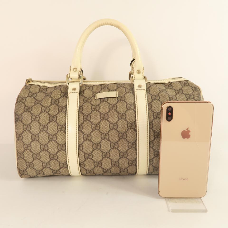 G*G Boston Brown Canvas Tote