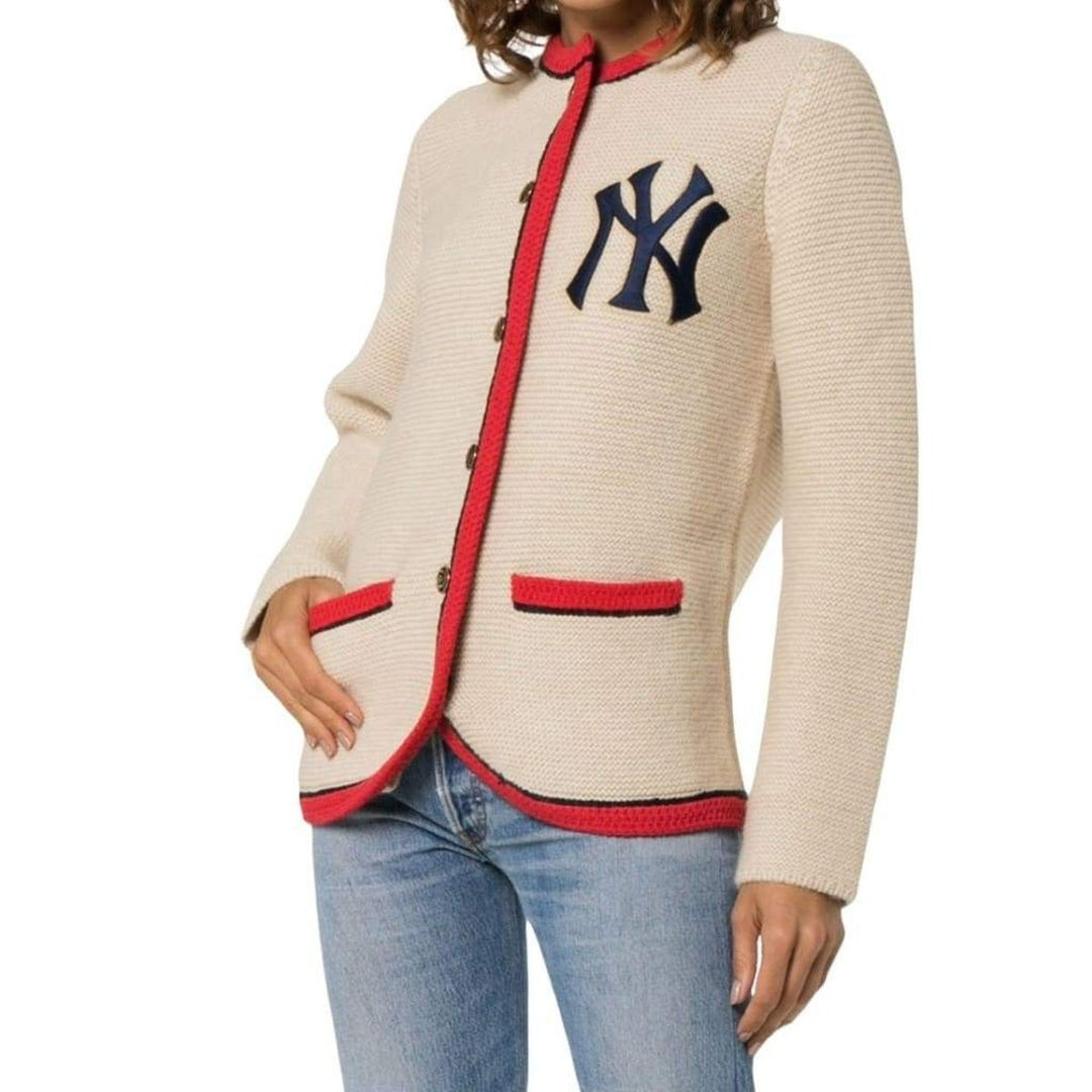 Cardigan With New York Yankees ™ Patch