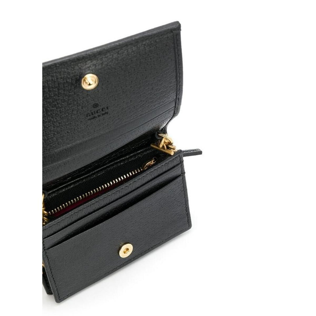 Chain Hardcase Black Wallet