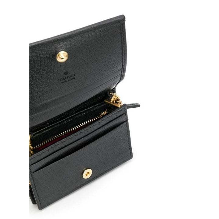 Chain Hardcase Black Wallet