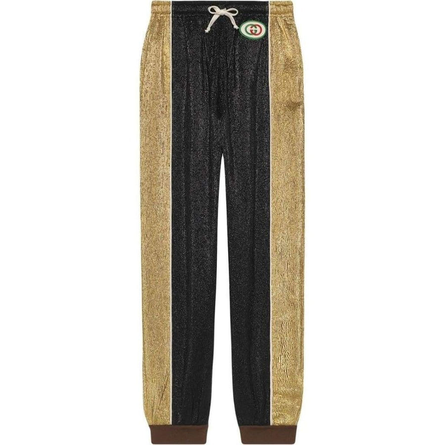 Gucci-Crêpe Lurex Harem Style Pant - Runway Catalog
