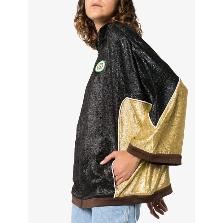 Crêpe Lurex Kimono Jacket