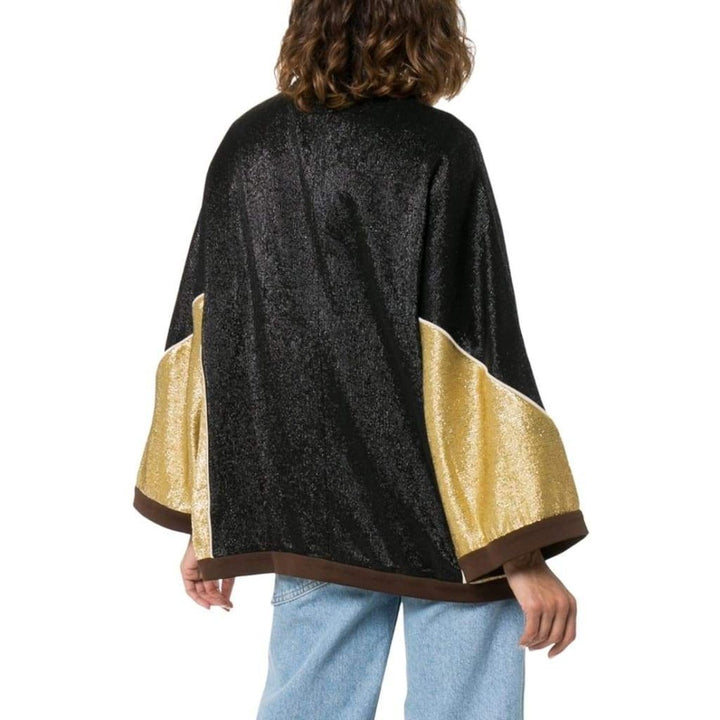 Crêpe Lurex Kimono Jacket