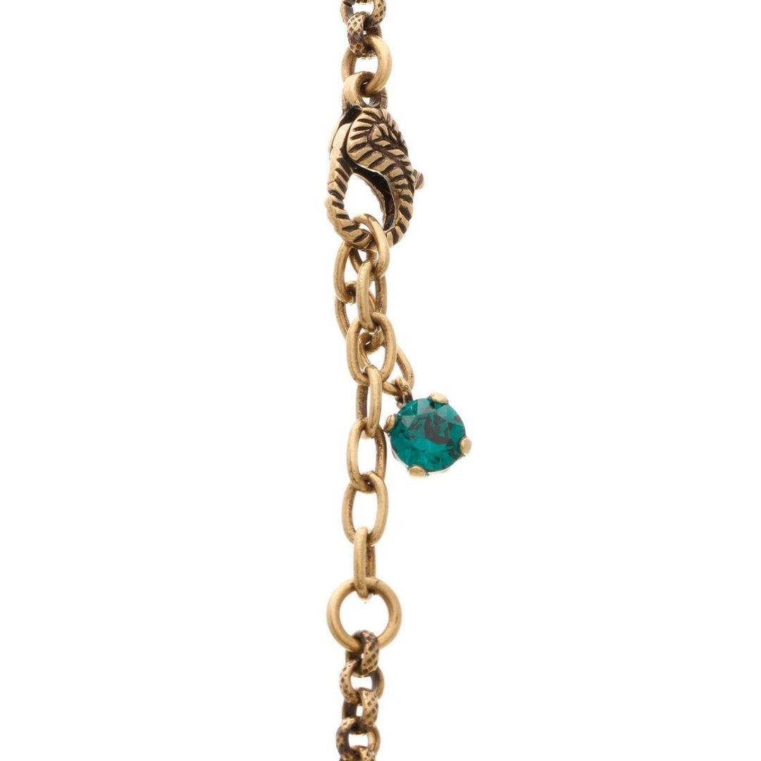 Crystal Double G Marmont Necklace