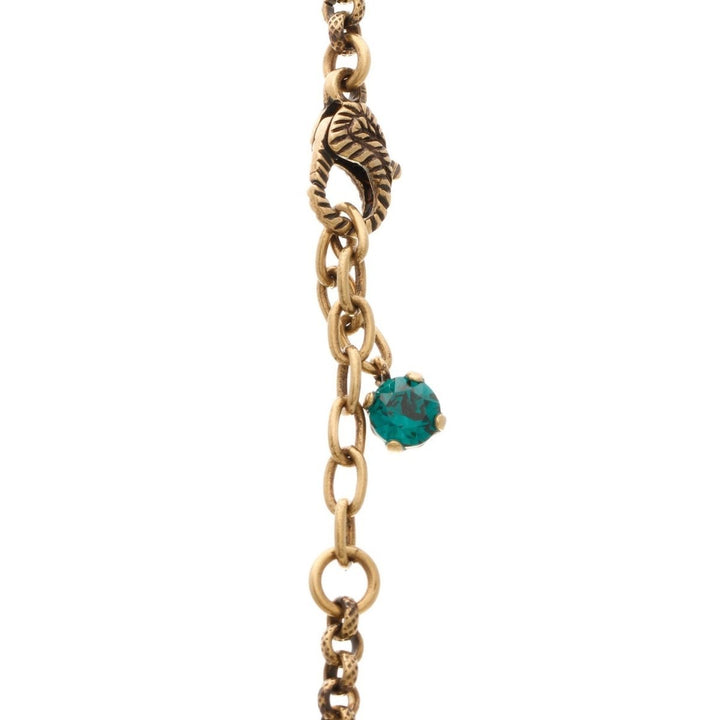 Crystal Double G Marmont Necklace