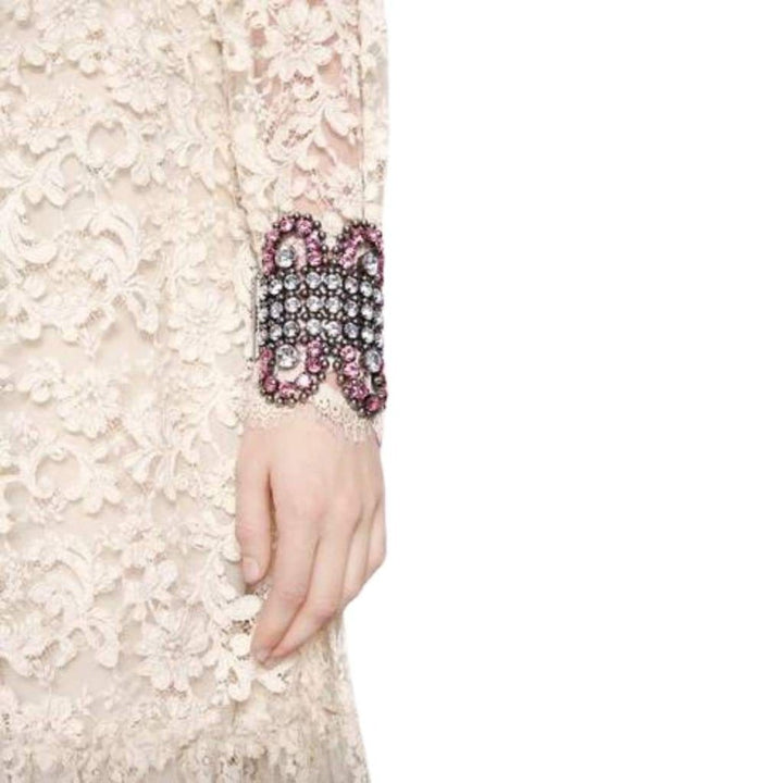 Crystal-embellished Cuff