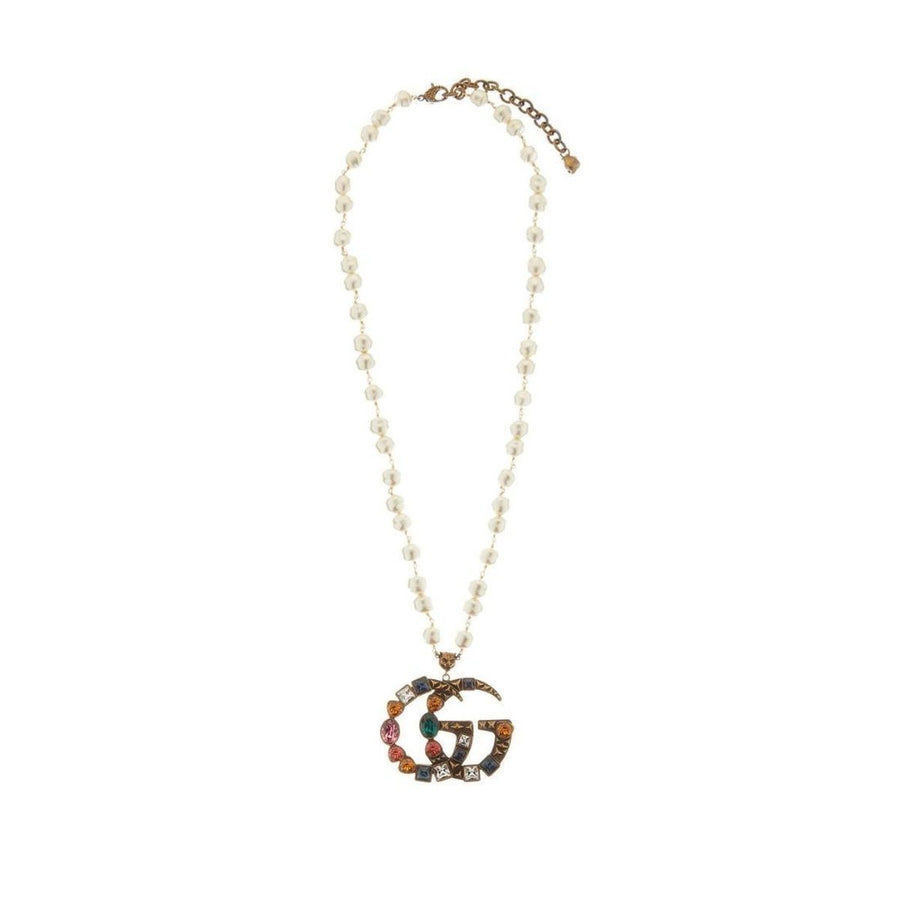 Gucci-Crystal-embellished Necklace - Runway Catalog
