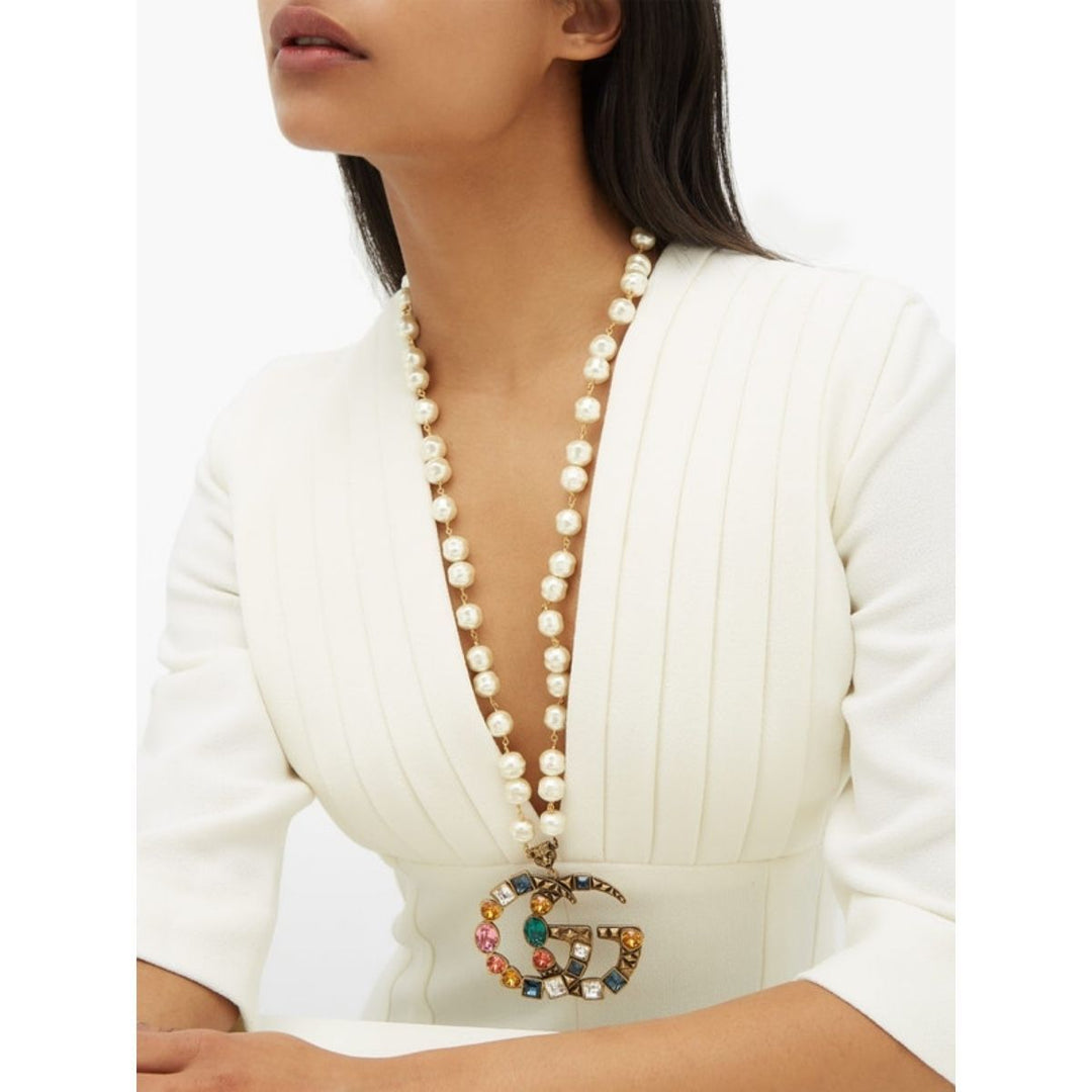 Crystal-embellished Necklace