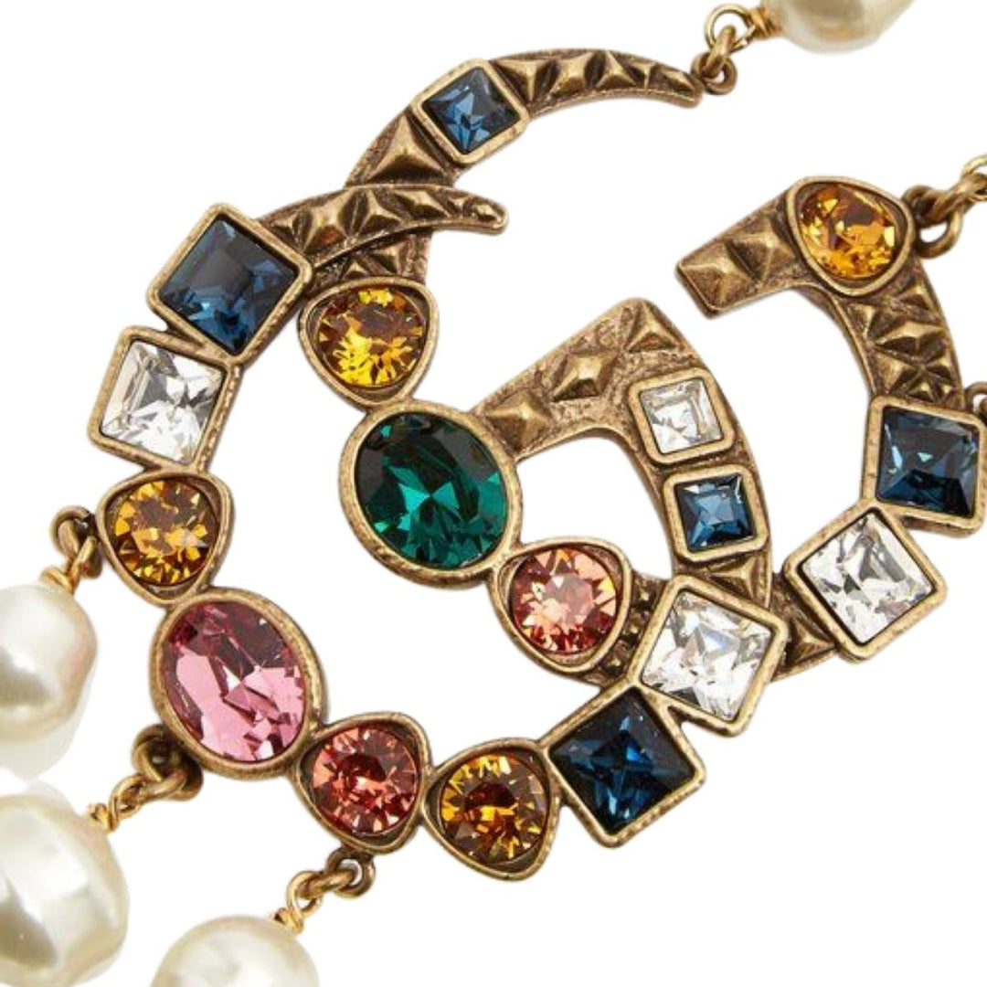 Crystal Double G Bracelet