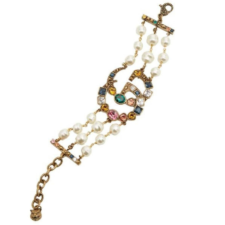 Crystal Double G Bracelet