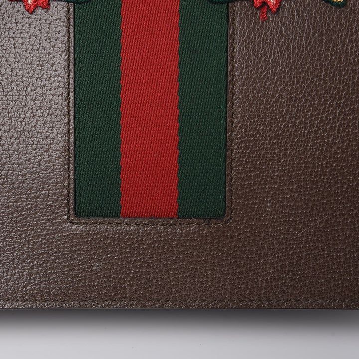 Gucci Dionysus Calfskin Owl Embroidered Shoulder Bag 400235
