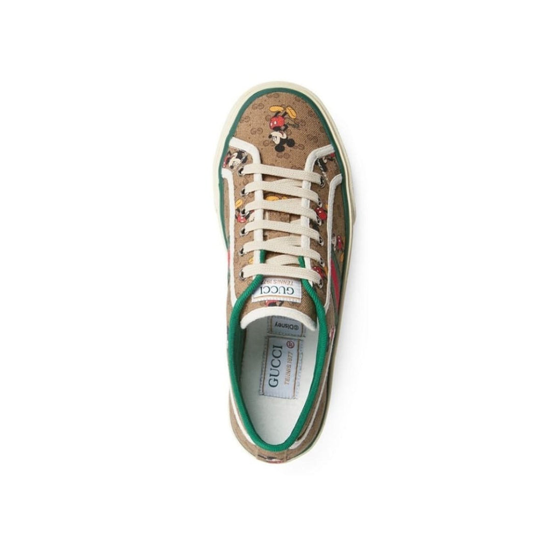 Disney Brown Tennis 1977 Sneakers