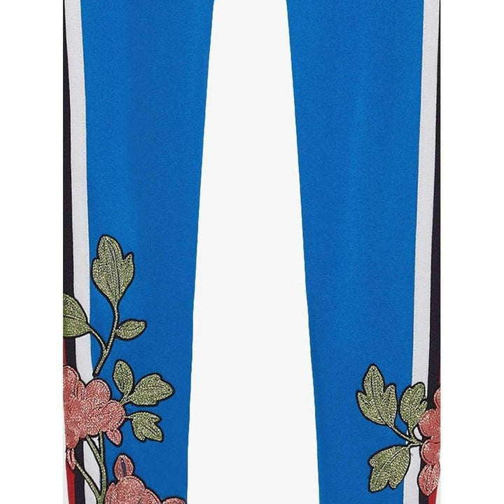 Embroidered Jersey Stirrup Legging