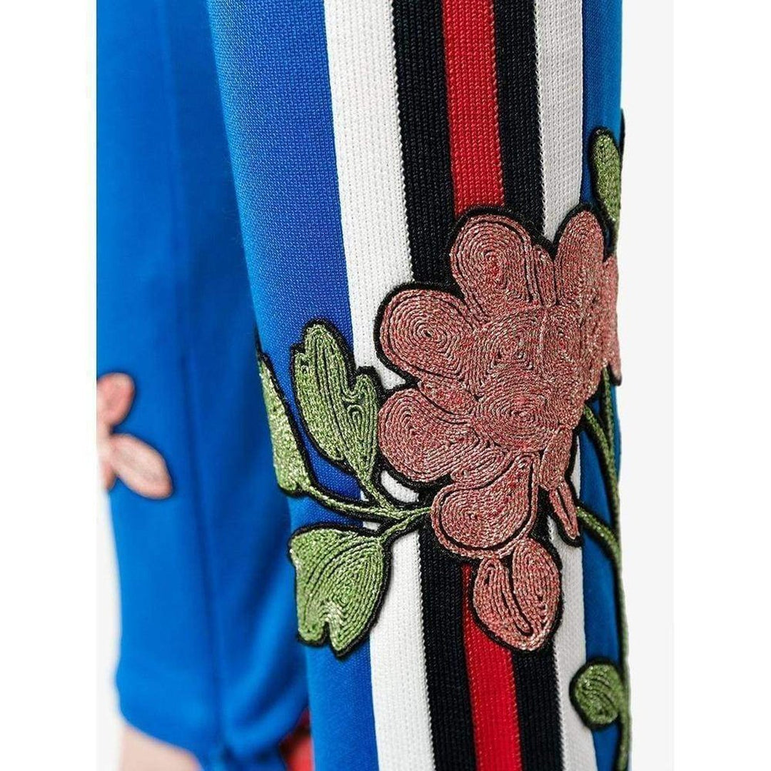 Embroidered Jersey Stirrup Legging