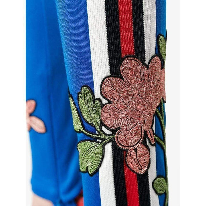 Embroidered Jersey Stirrup Legging