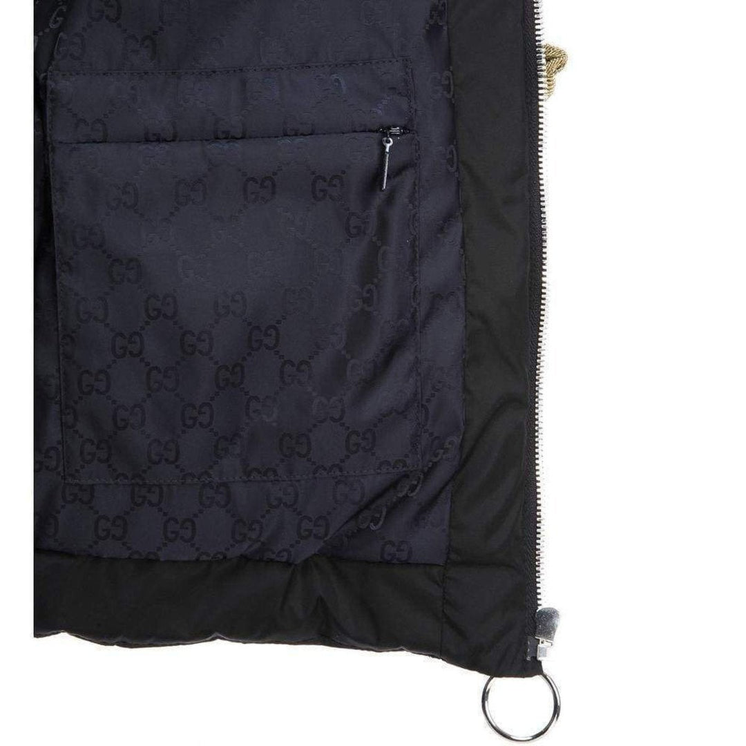 Embroidered Quilted Bomber Jacket