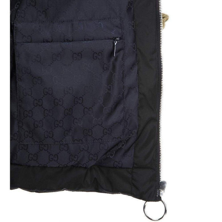 Embroidered Quilted Bomber Jacket