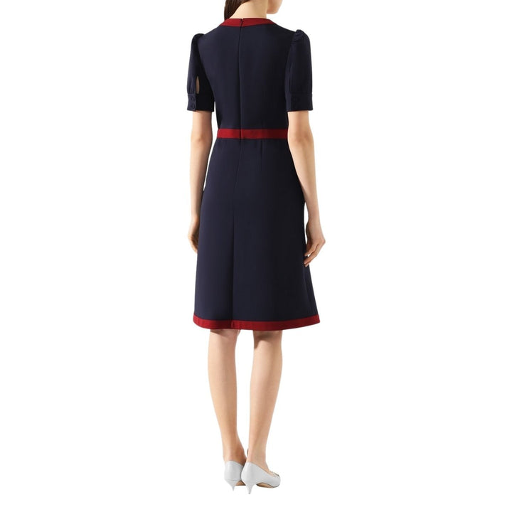 Fitted Navy Blue Dress