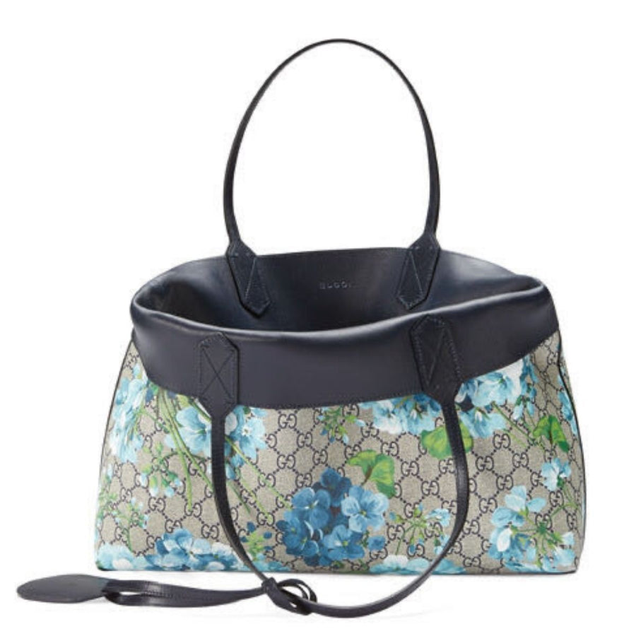 Gucci-GG Blooms Reversible Medium Tote - Runway Catalog