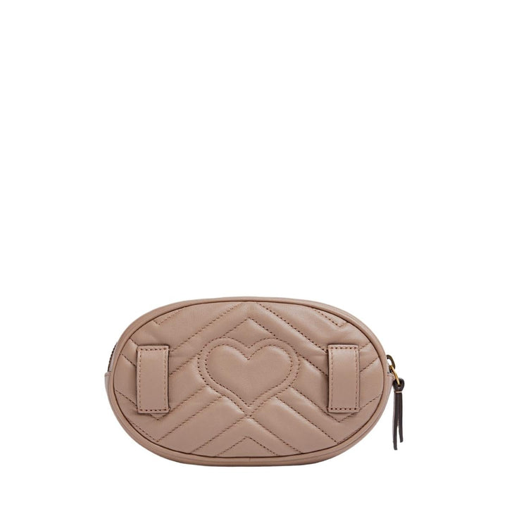 GG Marmont Matelasse Belt Bag in Beige 85