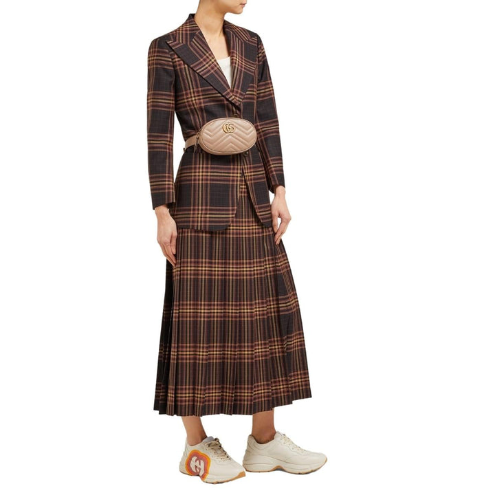 GG Marmont Matelasse Belt Bag in Beige 85