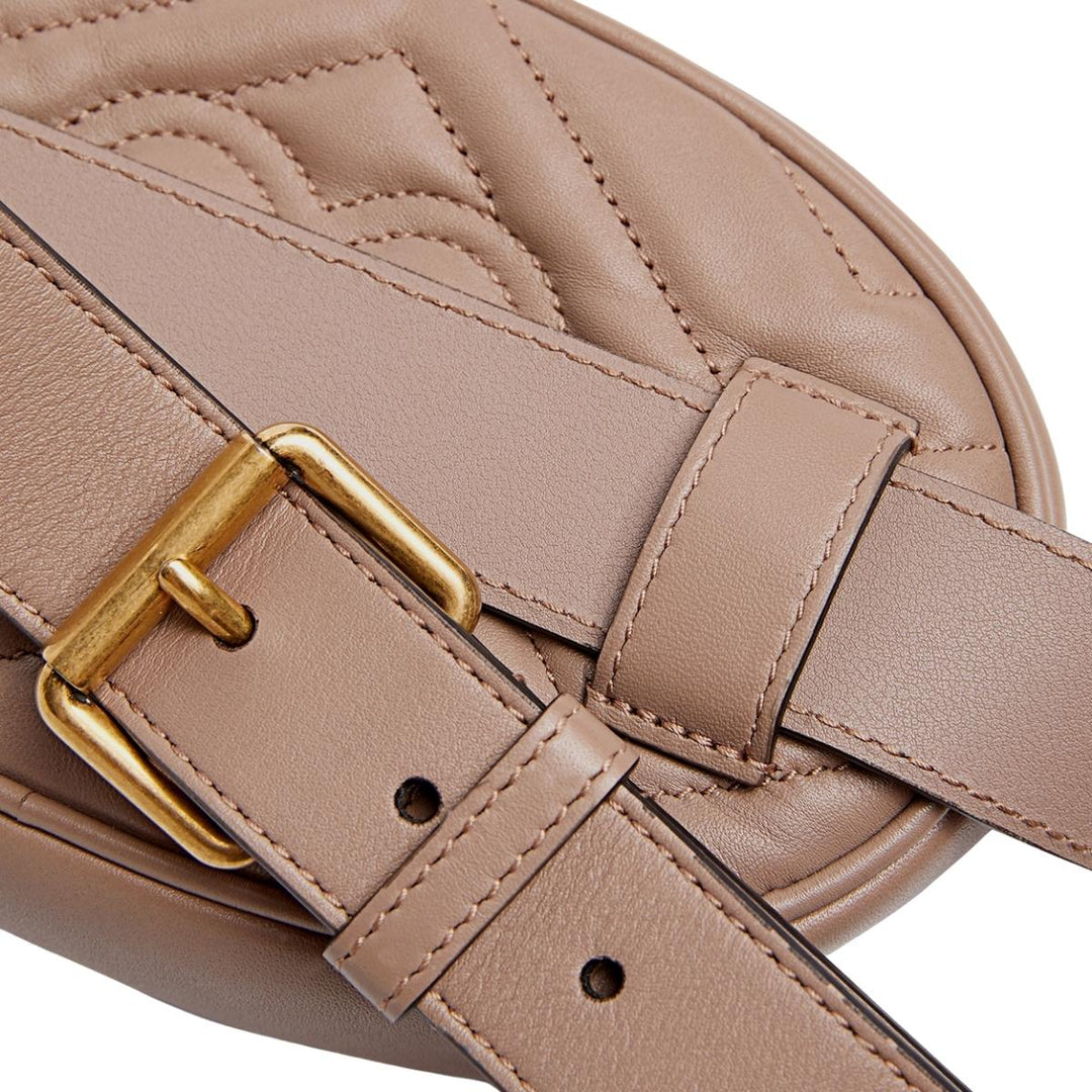 GG Marmont Matelasse Belt Bag in Beige 85
