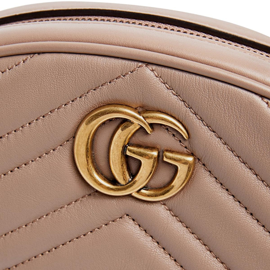 GG Marmont Matelasse Belt Bag in Beige 85