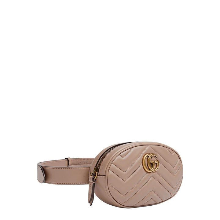 GG Marmont Matelasse Belt Bag in Beige 85